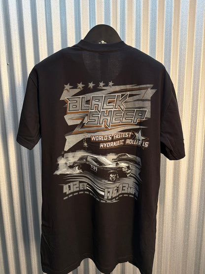 Nasty Racing - Black Sheep “World’s Fastest Hydraulic Roller LS” Tee