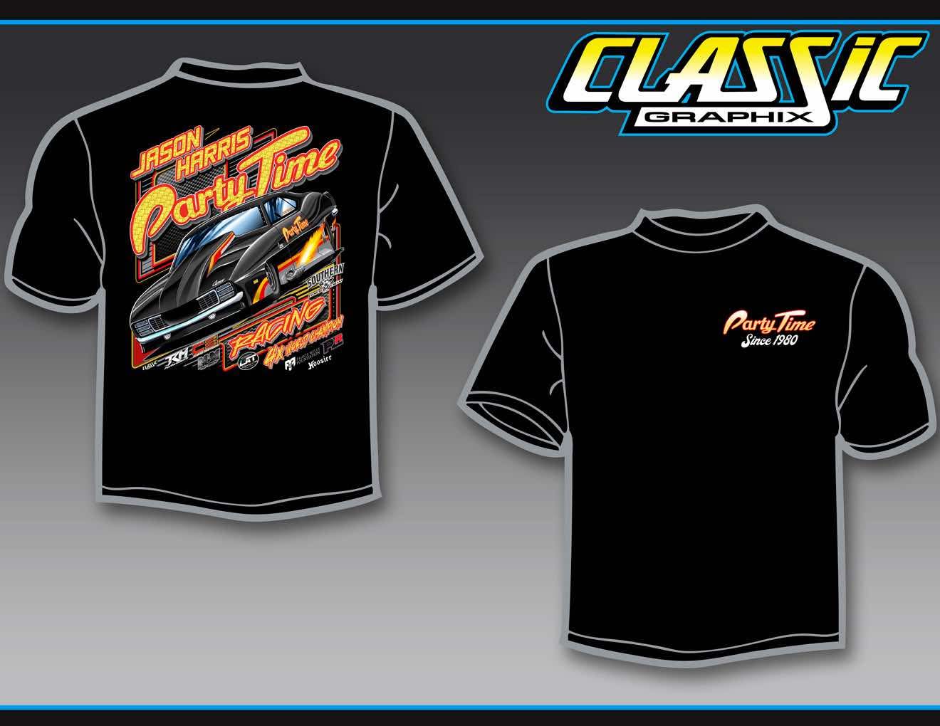 Party Time Racing Retro Tee